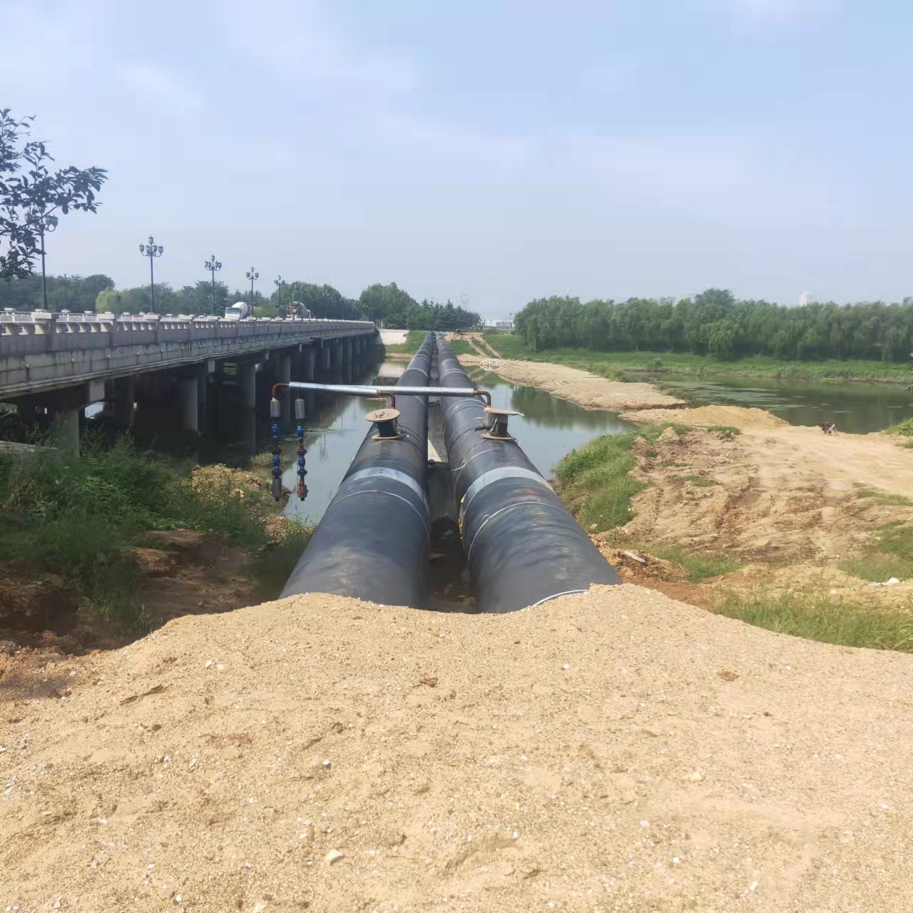 蚌埠自来水环保输油管道清洗